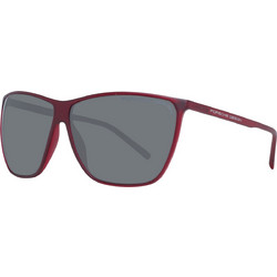 Porsche Design P8612 D Γυναικεία Γυαλιά Ηλίου Πεταλούδα Κοκάλινα Μπορντό με Μαύρο Φακό