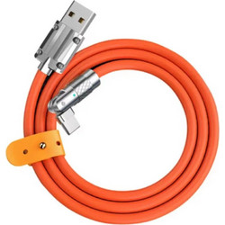 Jellico Angle 90° USB-C to Lightning Cable 18W 1m Orange