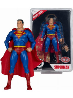 DC Direct Page Punchers Superman Justice 1 Red Platinum Edition Φιγούρα 19cm