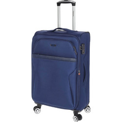 Diplomat ZC998 Βαλίτσα Μεσαία 67x42x26cm με 4 Ρόδες Navy Μπλε
