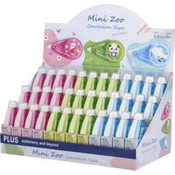 ΔΙΟΡΘΩΤΙΚΗ ΤΑΙΝΙΑ PLUS MINI ZOO WH-504 4.2mmX6m ΣΕ ΔΙΑΦΟΡΑ ΠΑΣΤΕΛ ΧΡΩΜΑΤΑ