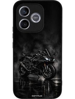 Sonique Men's Edition Θήκη (Honor 600 Lite 5G) με Σχέδιο «Black Ride»