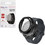 Volte-Tel Edge Cover Πλαστική Θήκη Tempered Glass για Samsung Galaxy Watch 8 Classic 46mm Μαύρη