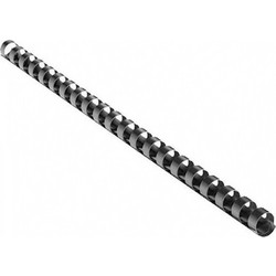 GBC Σπιράλ Πλαστικά 12mm Μαύρο (4028177) (GBC4028177)