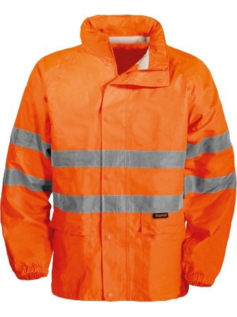 KAPRIOL High-visibility rain jacket TZAKET ΑΝΤΑΝΑΚΛΑΣΤΙΚΟ Πορτοκαλί ΑΔΙΑΒΡΟΧΟ - KAPRIOL(37850)
