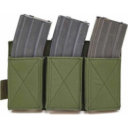 Τριπλή Θήκη Γεμιστήρα Warrior Assault ELASTIC MAG Pouch Olive