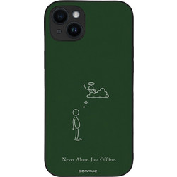 Sonique Men's Edition Back Cover με Σχέδιο «Never Alone» (iPhone 14 Plus)