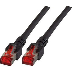 EFB Elektronik S/FTP Cat.6 Καλώδιο Δικτύου Ethernet 0.15m Black