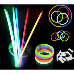 Glow Stick Βραχιόλι Glow Stick Σετ 50τμχ
