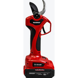 Ψαλίδι Κλαδέματος Μπαταρίας 18V Brushless 2x2Ah με Κοπή 33mm Maxergo