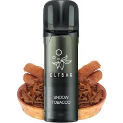 ELFBAR ELFA PRO V2 ΚΑΨΟΥΛΑ 2ml SNOOW TOBACCO 20mg νικ. Ανταλλακτικό (ήπιο καπνικό με αίσθηση δροσιάς)