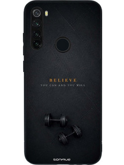 Sonique Men's Edition Θήκη (Xiaomi Redmi Note 8T) με Σχέδιο «Believe»