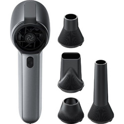 Acefast - Mini Portable Fan (YF3) - 3-Level Wind Control, 4 Nozzles, 110000rpm, 2500mAh, Led Indicator, Type-C, 220g - Gray