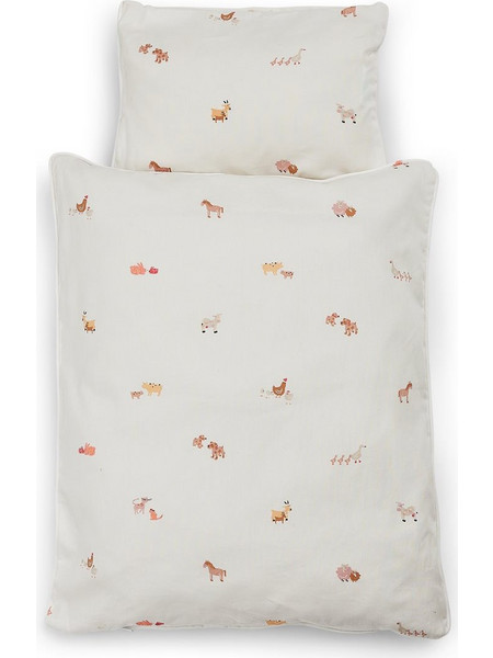 Smallstuff - Doll Bedding Farm Living Peach