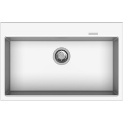 Macart Optimus N-100 Ένθετος Νεροχύτης Γρανίτη Alpina 78x51cm