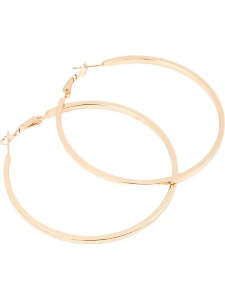 RO Accessories Γυναικεία Σκουλαρίκια Κρίκοι Ασημί E2G/60