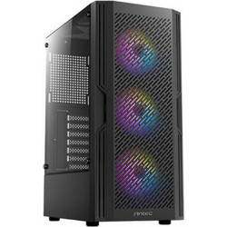 Antec AX20 Black Gaming Midi Tower Κουτί Υπολογιστή με Πλαϊνό Παράθυρο