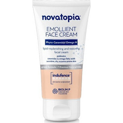 Novatopia Emollient Face Cream Lipid-Replenishing & Restoring Facial Cream Κρέμα Προσώπου Αναπλήρωσης Λιπιδίων, 50ml