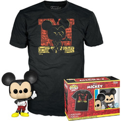 Funko Pop! Box Tee Disney Mickey Mouse Figure & T-Shirt Set
