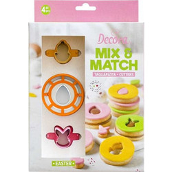 Κουπάτ πασχαλινά mix n match 4τεμ Decora