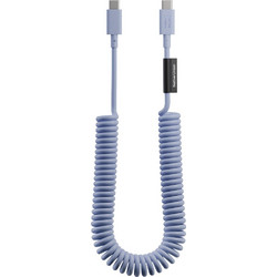 Native Union Pop Καλώδιο USB-C to USB-C 60W 2.4m Azur Μπλε NU-POP-C-XL-AZR