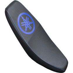 Σέλα λεπτή Carbon με μπλέ λογότυπο στάμπα Yamaha Z 125