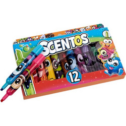 Scentos Perfume Mαρκαδόροι Ζωγραφικής Σετ 12 Χρώματα