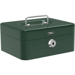 DELI PORTABLE MINI CASH BOX GREEN