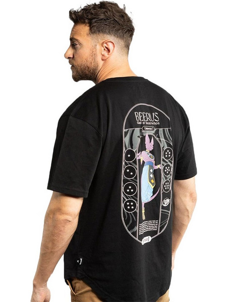 Capslab Dragon Ball Super Beerus T-Shirt CL/DBS1/1/TR/BEE