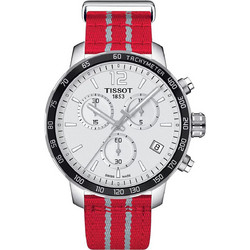 Tissot Ανδρικό Ρολόι με Μαύρο Υφασμάτινο Λουράκι T095.417.17.037.10