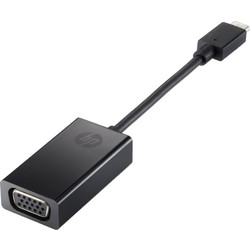 Adapter HP USB-C Male to VGA Female Black N9K76AA