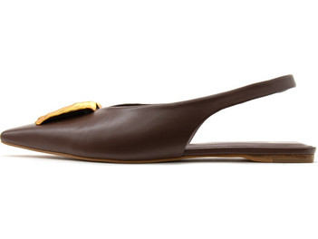 E81654 LEATHER SLINGBACK BALLERINAS WOMEN CARRANO