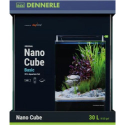 Dennerle Nano Cube Basic Ενυδρείο Ψαριών με Φωτισμό 30lt Διαφανές