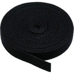 Powertech POWERTECH ταινία τύπου velcro TIES-003, πολλαπλών χρήσεων, 20mm, 3m, μαύρη