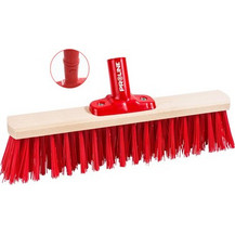 PROLINE PROLINE ξύλινη σκούπα 14300 με συνθετική τρίχα 8cm, click system, 30cm