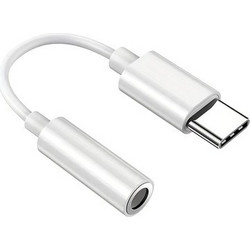 Powertech POWERTECH αντάπτορας USB-C σε 3.5mm CAB-UC084, λευκός