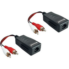 FOLKSAFE FOLKSAFE audio extender FS-2001AA μέσω καλωδίου RJ45, RCA σε RCA, έως 1000m