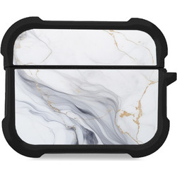 Sonique Marble Series Θήκη Σιλικόνης για AirPods Pro 3 Λευκή 02