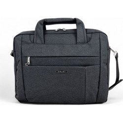 Τσάντα Μεταφοράς Laptop 15,6" ORMI 8192 30x6x38cm - Ιμάντας Ώμου & Υποδοχή Trolley - Γκρι