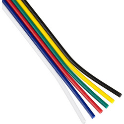 GloboStar 70738 Εύκαμπτο Πλακέ Καλώδιο 1m RGB+CCT 6 x 0.25mm
