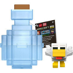 Mattel Minecraft Μίνι Φιγούρες Εξόρηξης 5cm - Swift Chicken Γαλάζιο