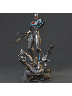 Φιγούρα Batman Murder Machine 3D Model 3D εκτυπωμένη
