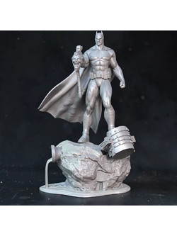 Φιγούρα Batman and Joker From DC 3D εκτυπωμένη