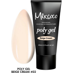 Mixcoco Beige Cream Poly Gel 60ml