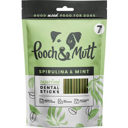 Pooch & Mutt Dental Sticks Calming Spirulina & Mint 7τμχ 251gr
