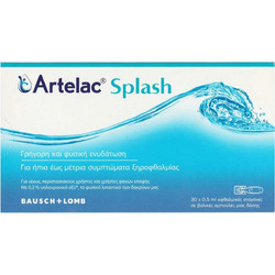 Bausch & Lomb Artelac Splash Eye Drops 30x0.5ml
