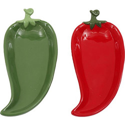 Πιατέλα CHILLI 2χρώματα 28x12,8cm - Plastona