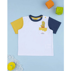βρεφικό t-shirt λευκό winnie για αγόρι