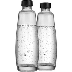 Sodastream Duo Glass Δοχείο για Παρασκευαστή Σόδας 1,0L 2τμχ