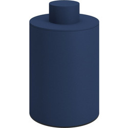 Θήκη Για Βαμβάκι 94-203 8x15cm Matt Navy Blue Pam & Co Ανοξείδωτο Ατσάλι